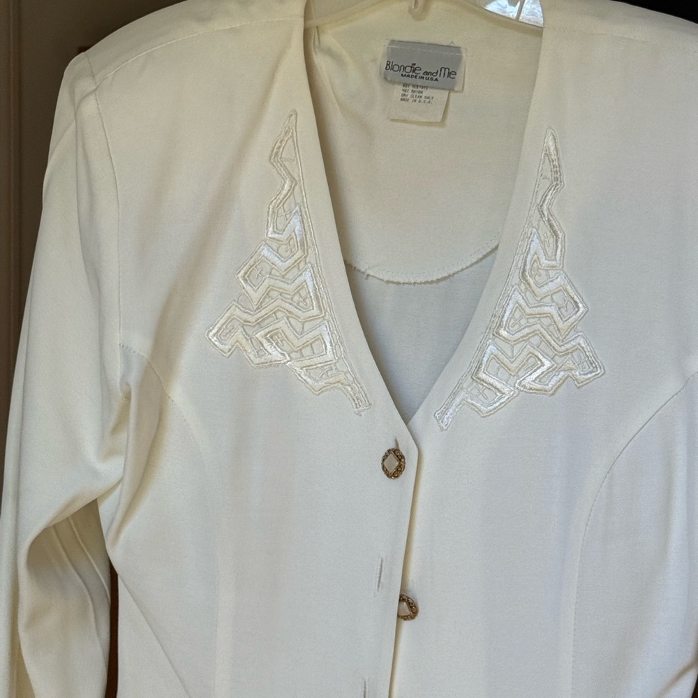 Bianca and Me White Embroidered Jumpsuit